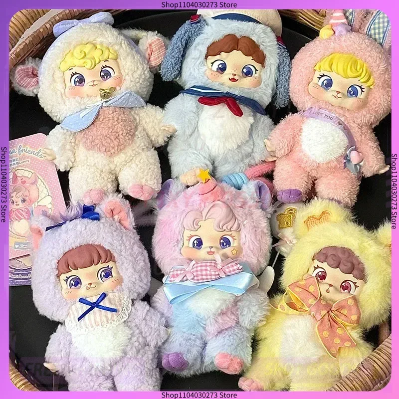 

Genuine Puffynose Friends Memo Series Plush Doll Blind Box Cute Trendy Play Ornament Mysterious Box Surprise Toy Gift