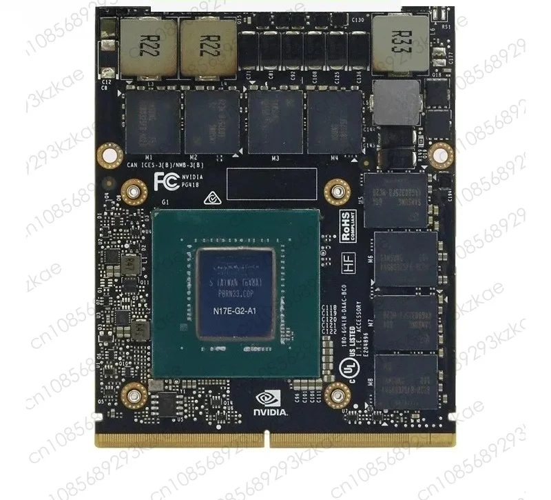 

Original GTX1070M GTX 1070 Video Card Graphics Card N17E-G2-A1 8GB GDDR5 MXM