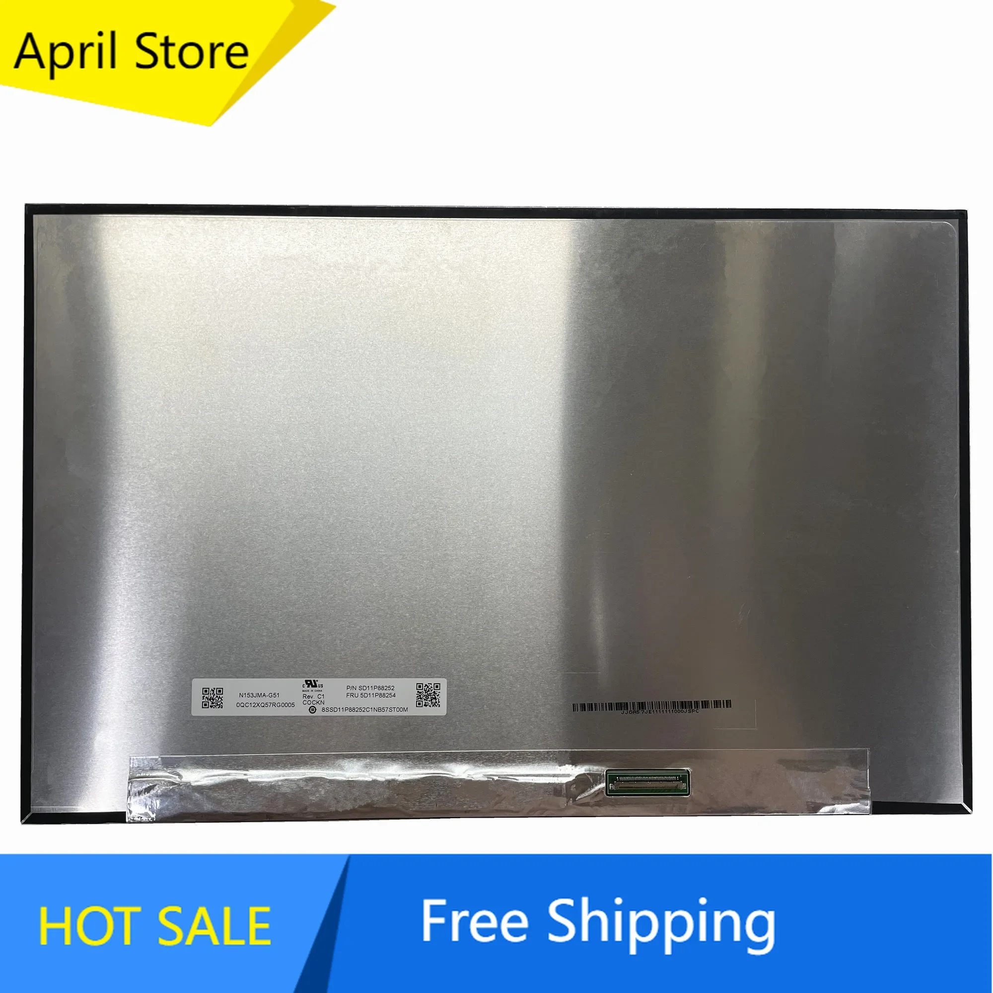 N153JMA-G51 Rev.C1 15.3'' Laptop LCD Screen Display Panel Matrix Replacement