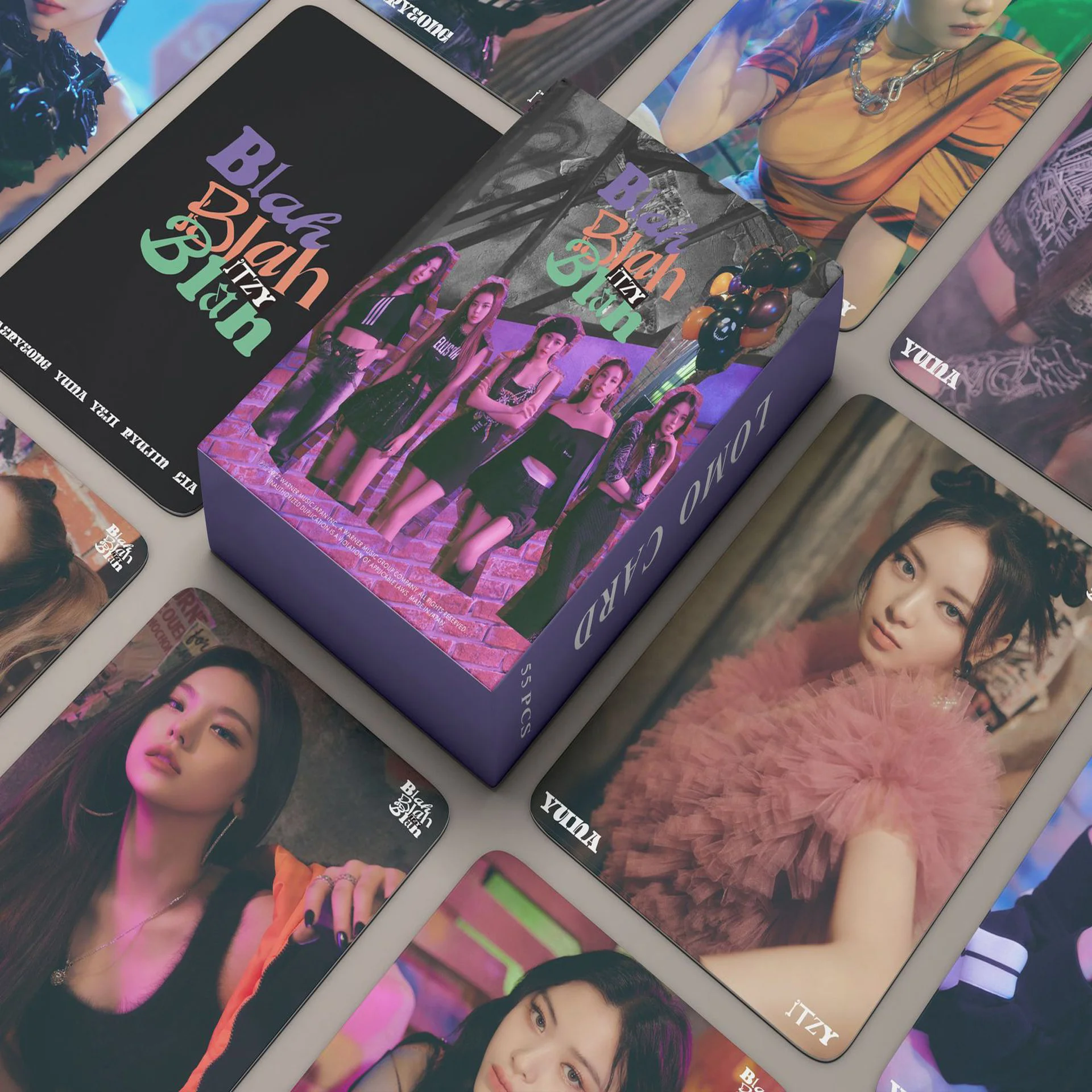 

54pcs/set Kpop ITZY Blah Lomo Cards GUESS WHO Photo Album Cards K-POP ITZY Postcard New Arrivals