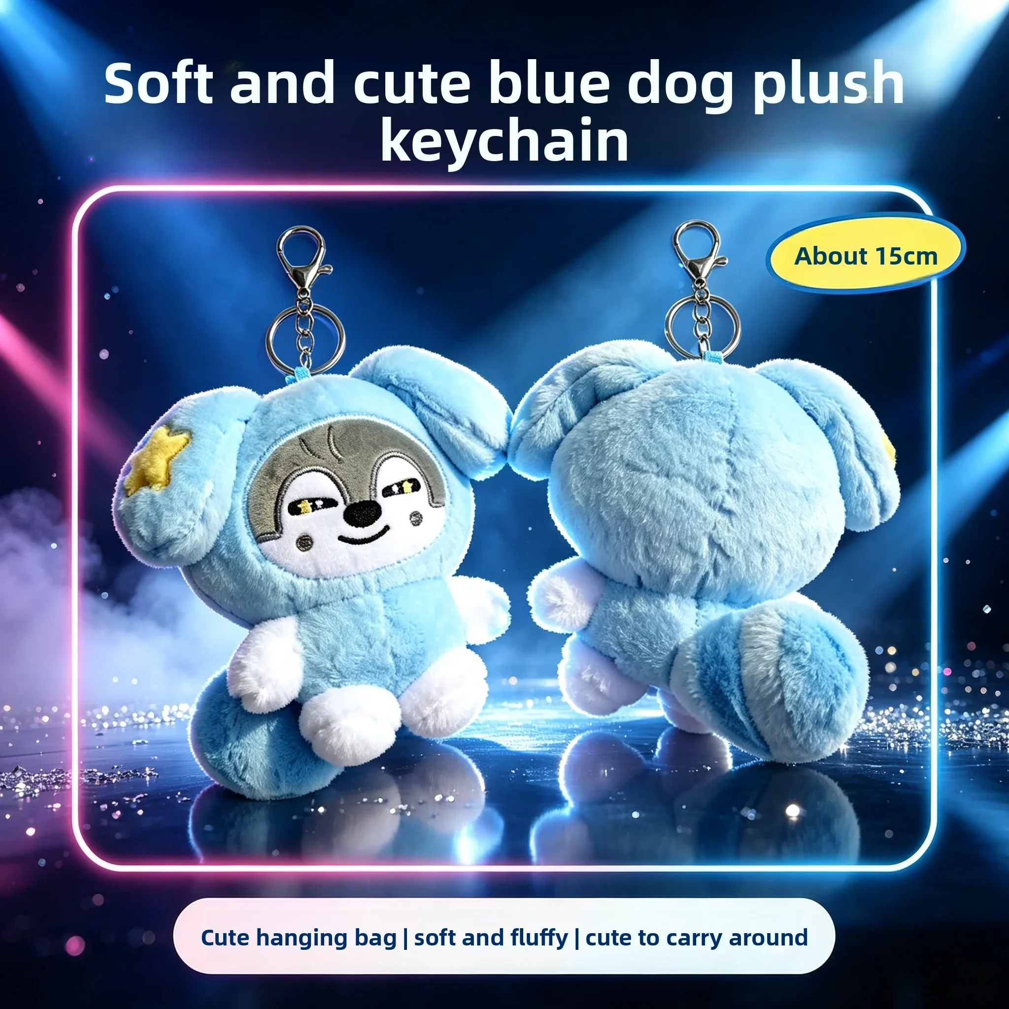2026 Korean New cartoon Plush doll, Cute Horn Gift Pendant Keychain, Classic Series Collector's Edition