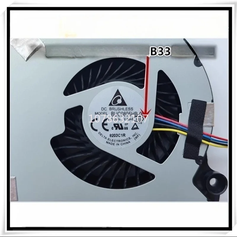 s+New Original Laptop Cooling CPU Fan for ASUS VivoMini PC VC65R BUC0805HB-00 B33 DC05V 0.55