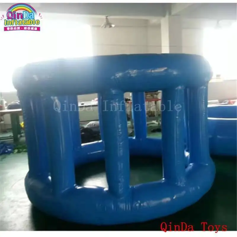 1.5m Long Aqua Roller For Amazing Games, Free Air Pump Inflatable Water Floating Wheel For Adult