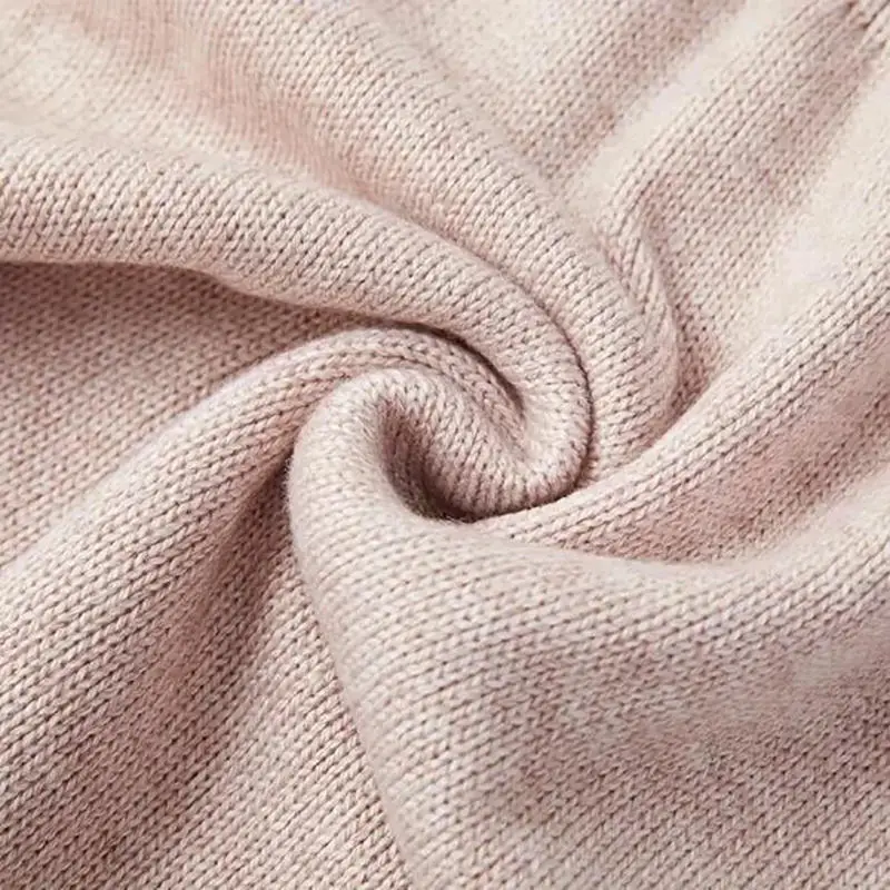 스파실 여성용 울 니트 터틀넥 페이크 칼라 겨울 불규칙 디자인 링 스카프 어깨 보호 따뜻한 소프트 캐시미어 스카프