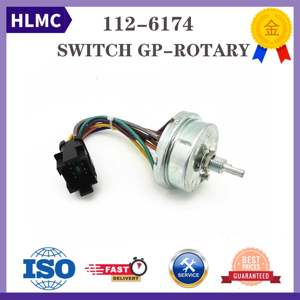 

112-6174 1126174 Ручка дроссельной заслонки Двигатель 3116 3056 3054 C6.6 C4.4 C7.1 C13 Двигатель погрузчика Детали экскаватора Переключатель в сборе