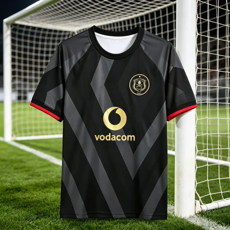 26-27 New Orlando Pirates Fan Commemorative Football Shirt 3D Printed Quick Drying Sports Casual Men's T-shirt Family Kids Tees
