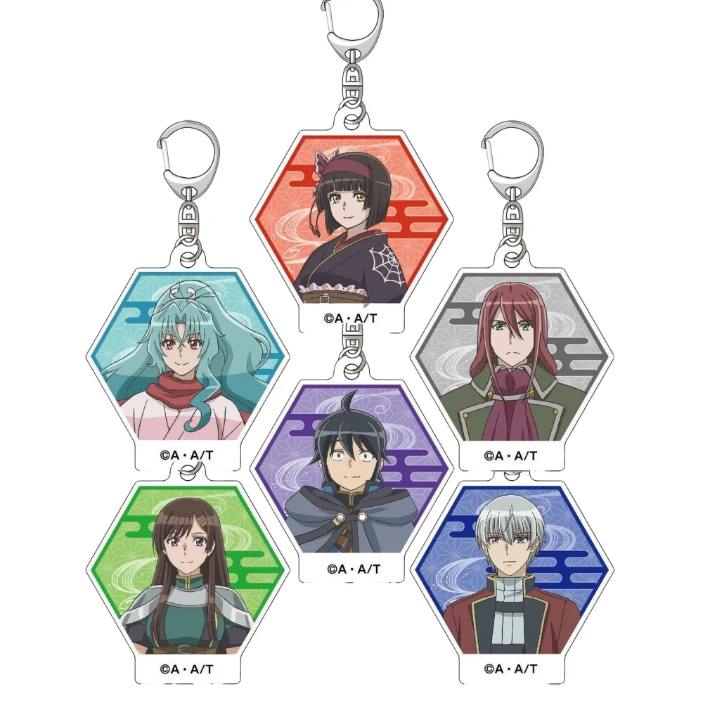 Anime Peripheral Store Tsukimichi: Moonlit Fantasy Shiki Makoto Misumi Acrylic HD Figure keychain Pendant Collection About 6cm