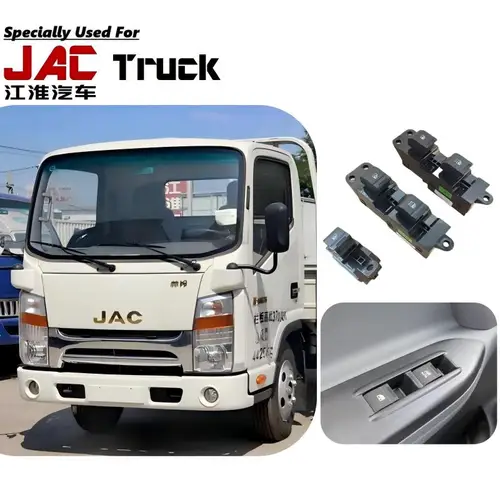¡CUBIERTO! Calidad Original usada para camión JAC Q3 Q6 Q7 JAC interruptor de Control de puerta de elevación de ventana 3746930LE050 3746940LD060