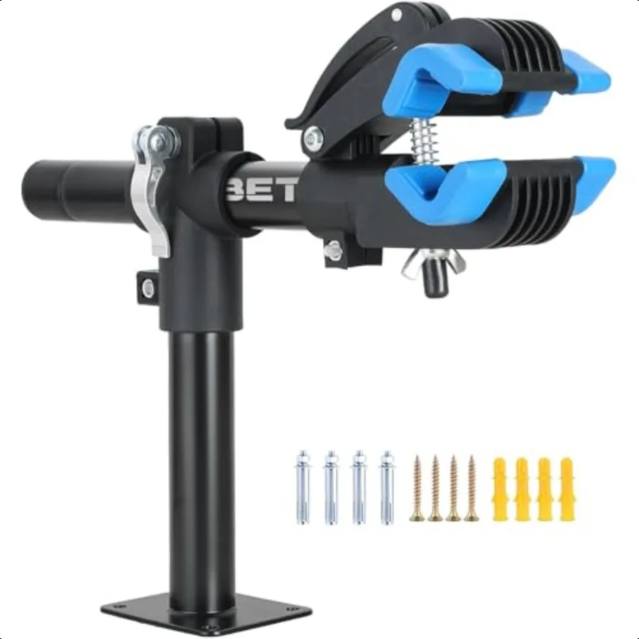 

DASBET Подставка для хранения ремонта велосипеда Настенное крепление Велосипедная стойка Рабочая подставка с регулируемым зажимом Стойка для обслуживания велосипеда для Road Moun