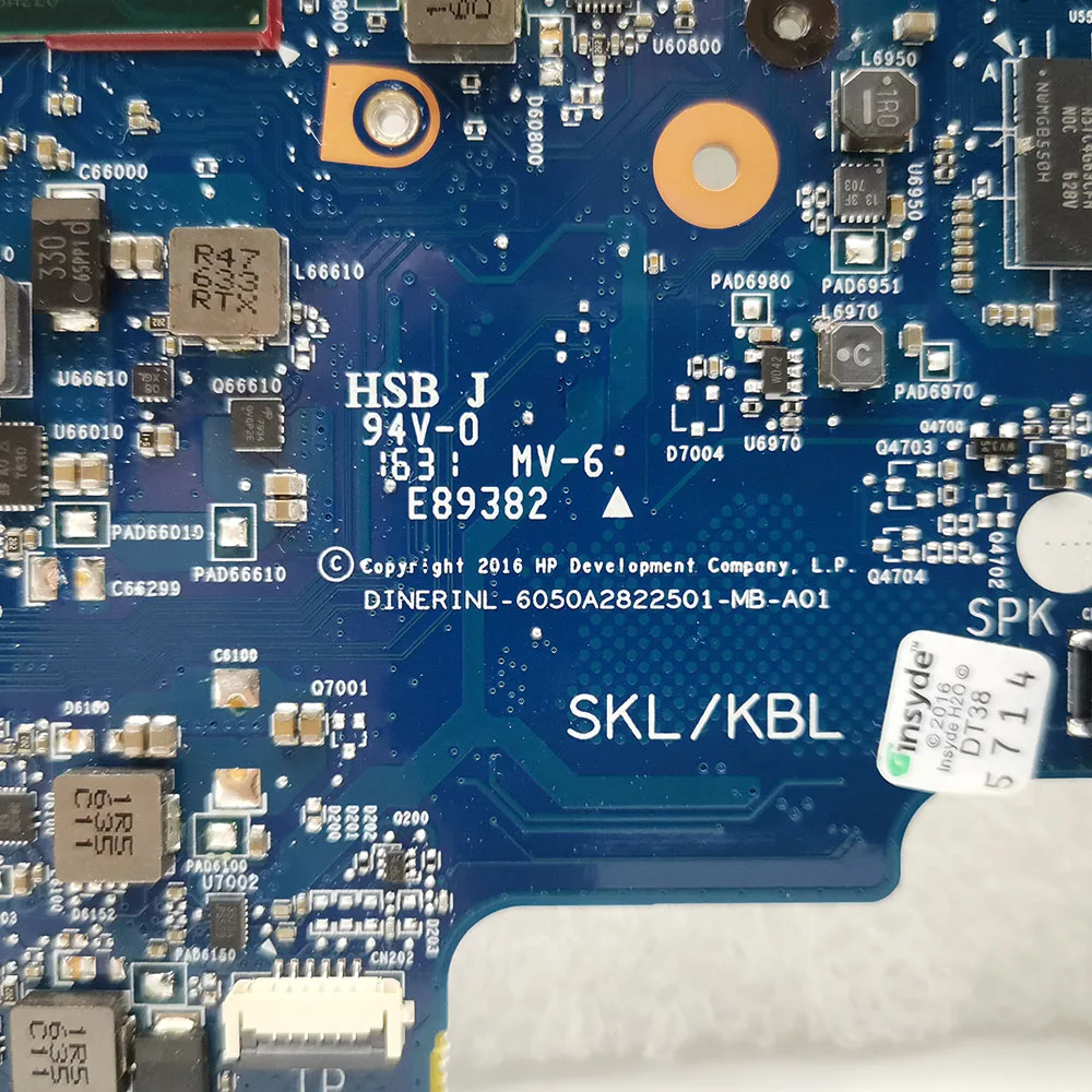 ل HP بافيليون 14-AM 14-AR 14-AC 240 G5 اللوحة الأم للكمبيوتر المحمول 6050A2822501 I3 I5 I7 5th/6th Gen CPU V2G 240-G5 240-G4