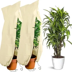 Capa de proteção para plantas, inverno, quente, árvore, arbusto, planta, saco de proteção contra geada, para quintal, jardim, plantas contra frio