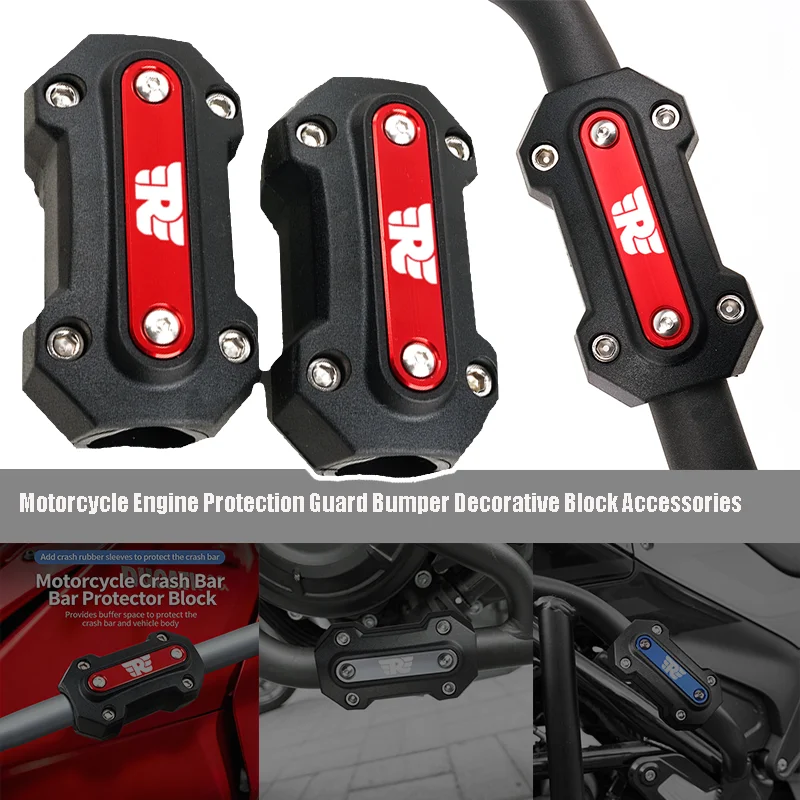

Motorcycle Engine Protection Guard Bumper Decorative Block Accessories For Royal Enfield Himalayan 450 400 411 HIMALAYAN450 2025