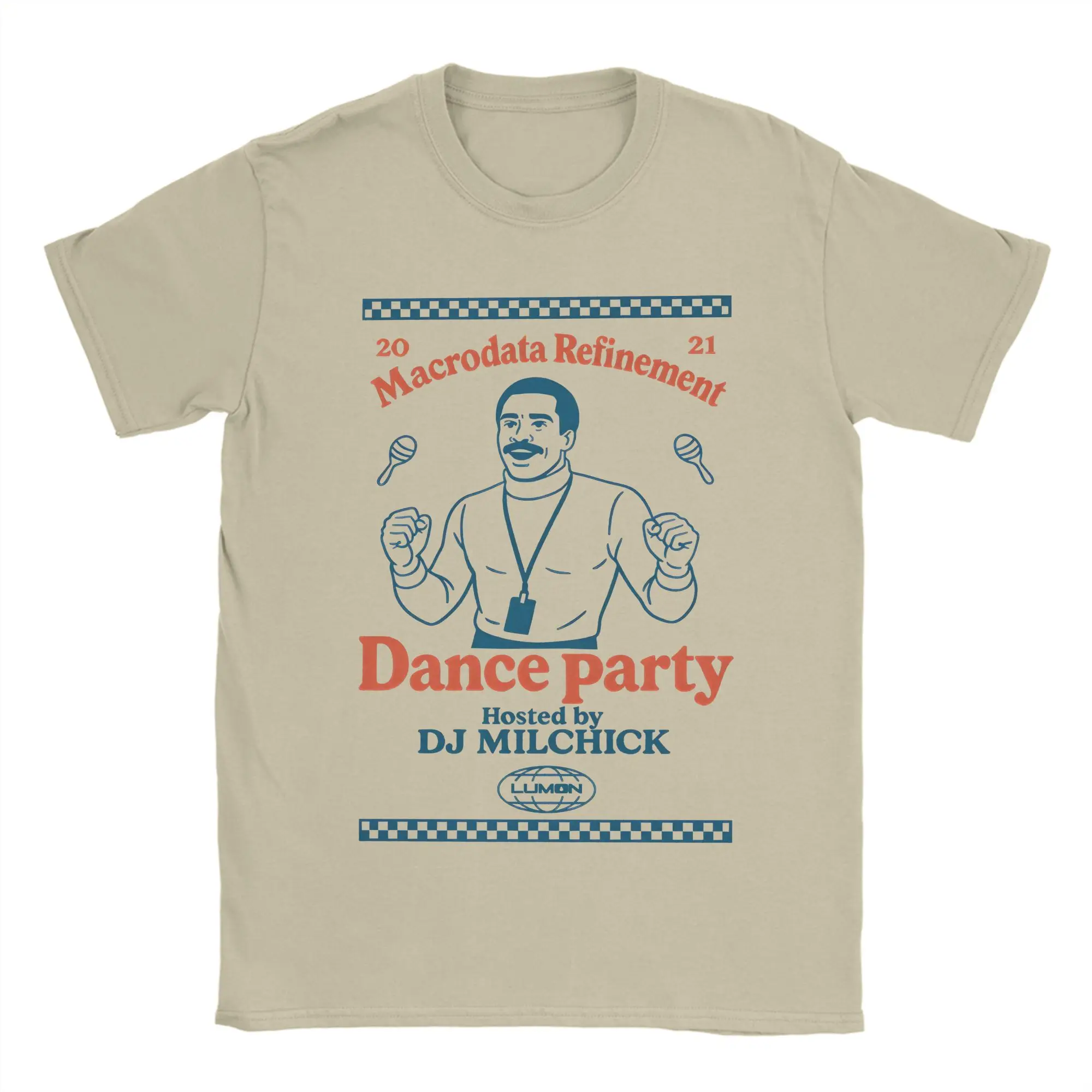 Vintage Mr Milchick Severance T-Shirt Men Crewneck 100% Cotton T Shirts  Short Sleeve Tee Shirt Party Clothing