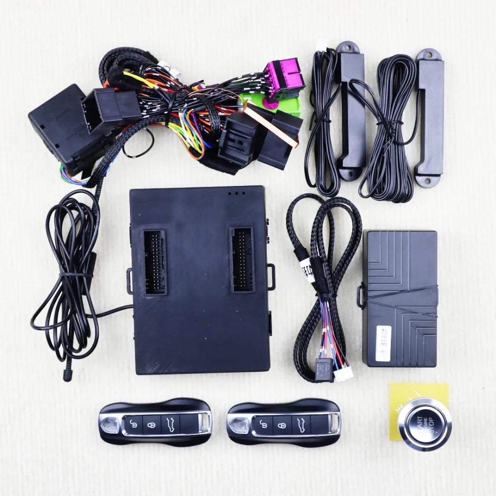 

For Porsche Old Cayenne Year 2006-2009 Add Push to Start Stop System PKE Keyless Entry Access Remote Starter New Smart Key