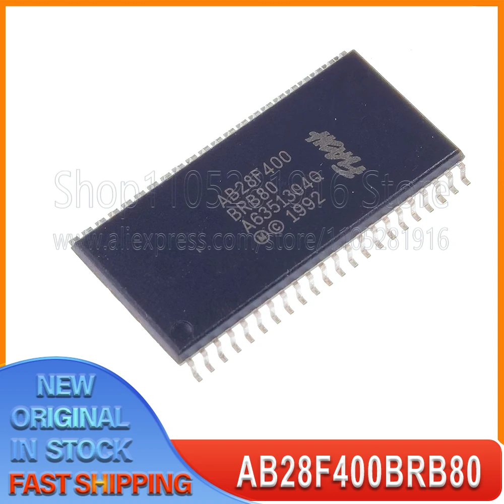 

1~20PCS/LOT AB28F400BRB80 AB28F400 B28F400BRB80 TSOP44 New original stock