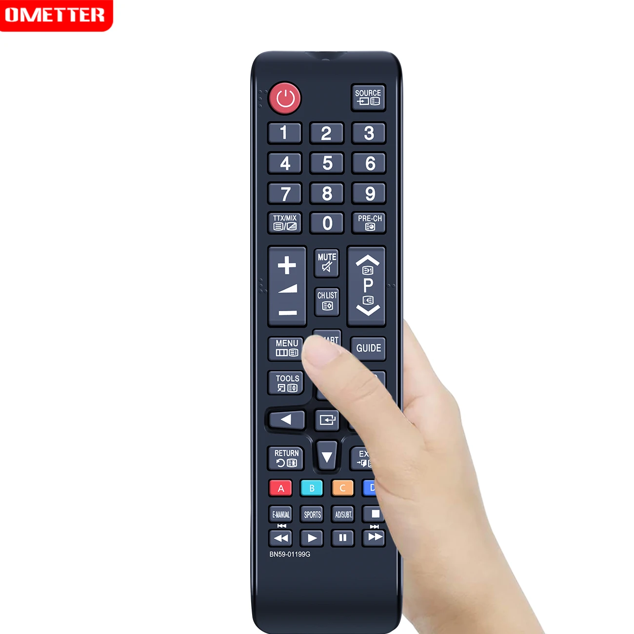 Remplacement sans fil BN59-01199G de télécommande de TV pour Samsung BN5901199G / BN59-01199G Smart TV