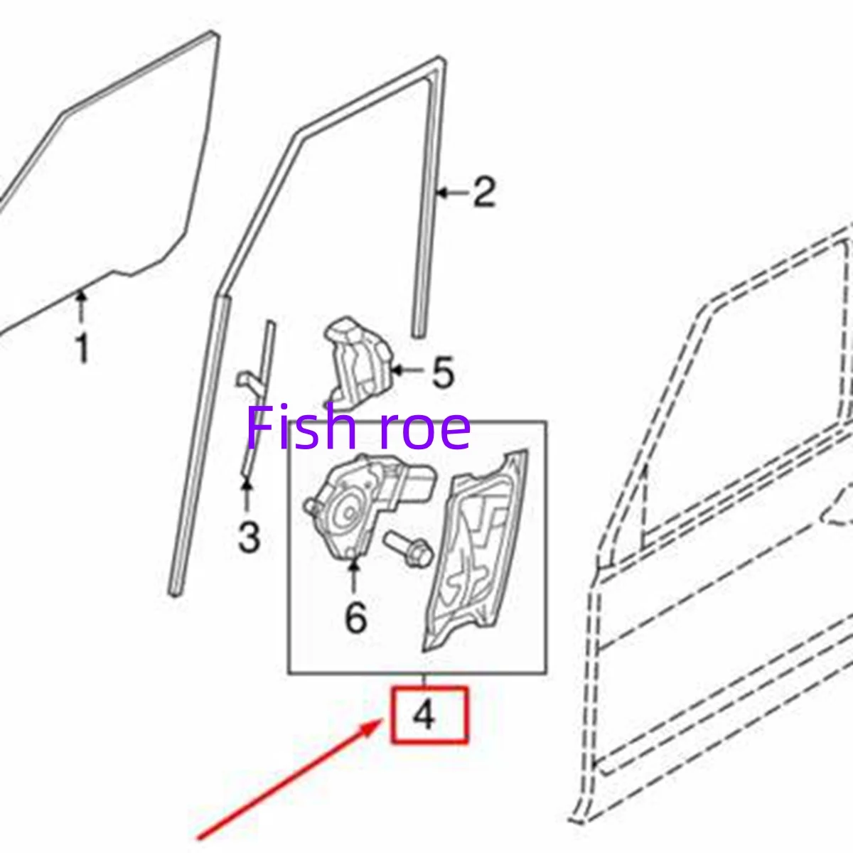 

LR063670 LR063671 for 2010 Land Rover Discovery 4 Auto accessory left front right front window lifter