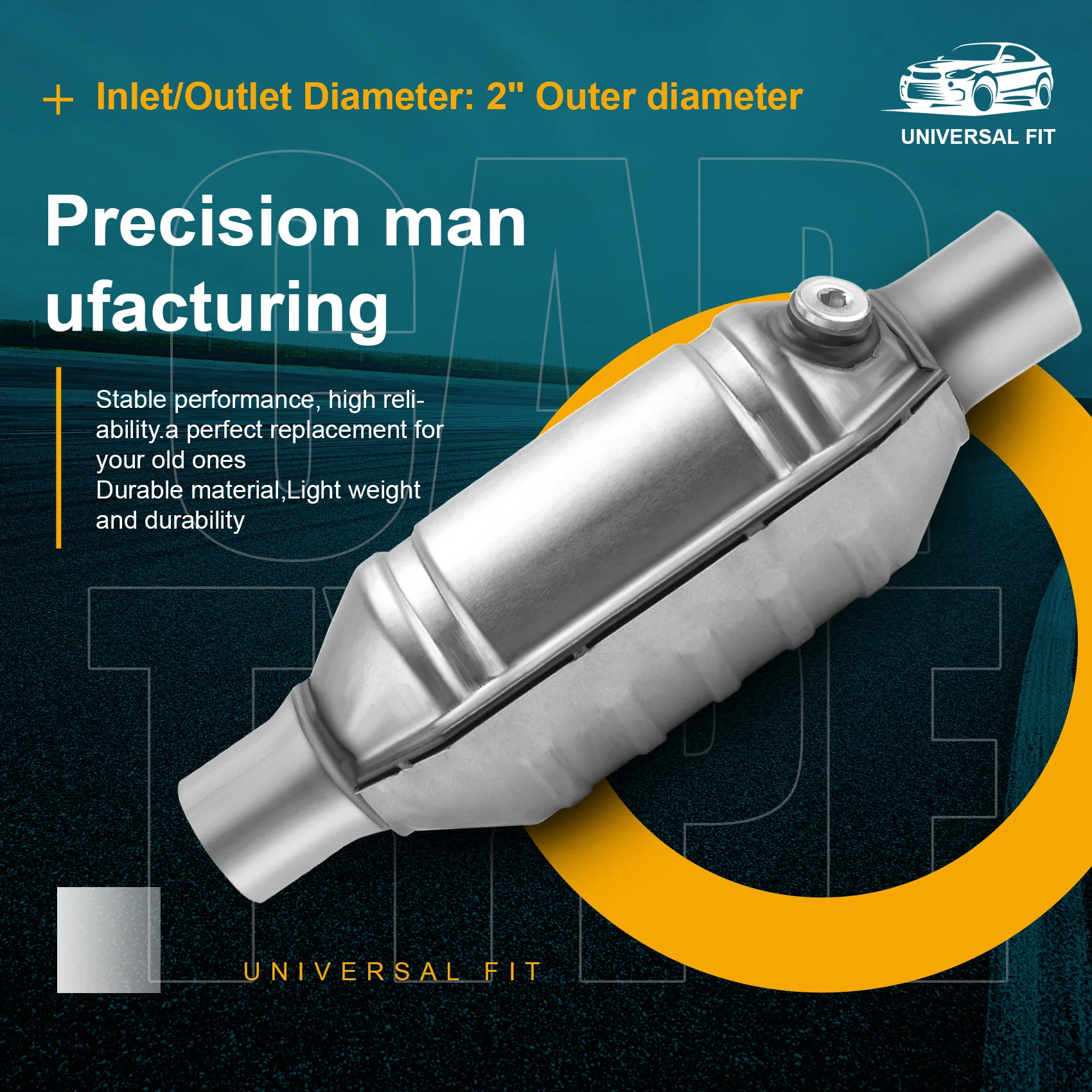 A13Z_Einlass/Auslass Universal-Katalysator