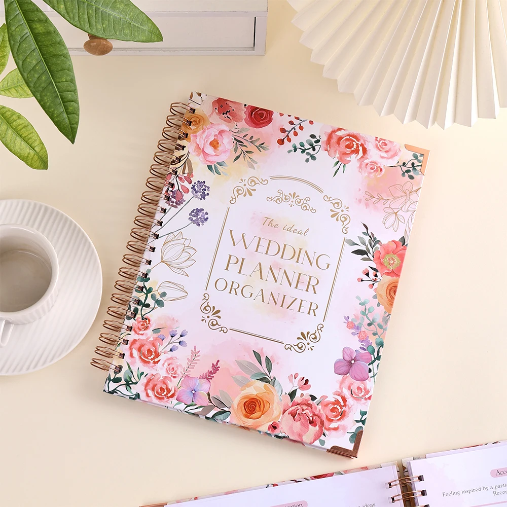 132 Seiten Ihr perfekter Tag, Hochzeitsplaner für die Braut, Hochzeitsplanung, Tagebuch und Organizer, Planer inklusive Hochzeits-Budget-Tipps – Detail 1