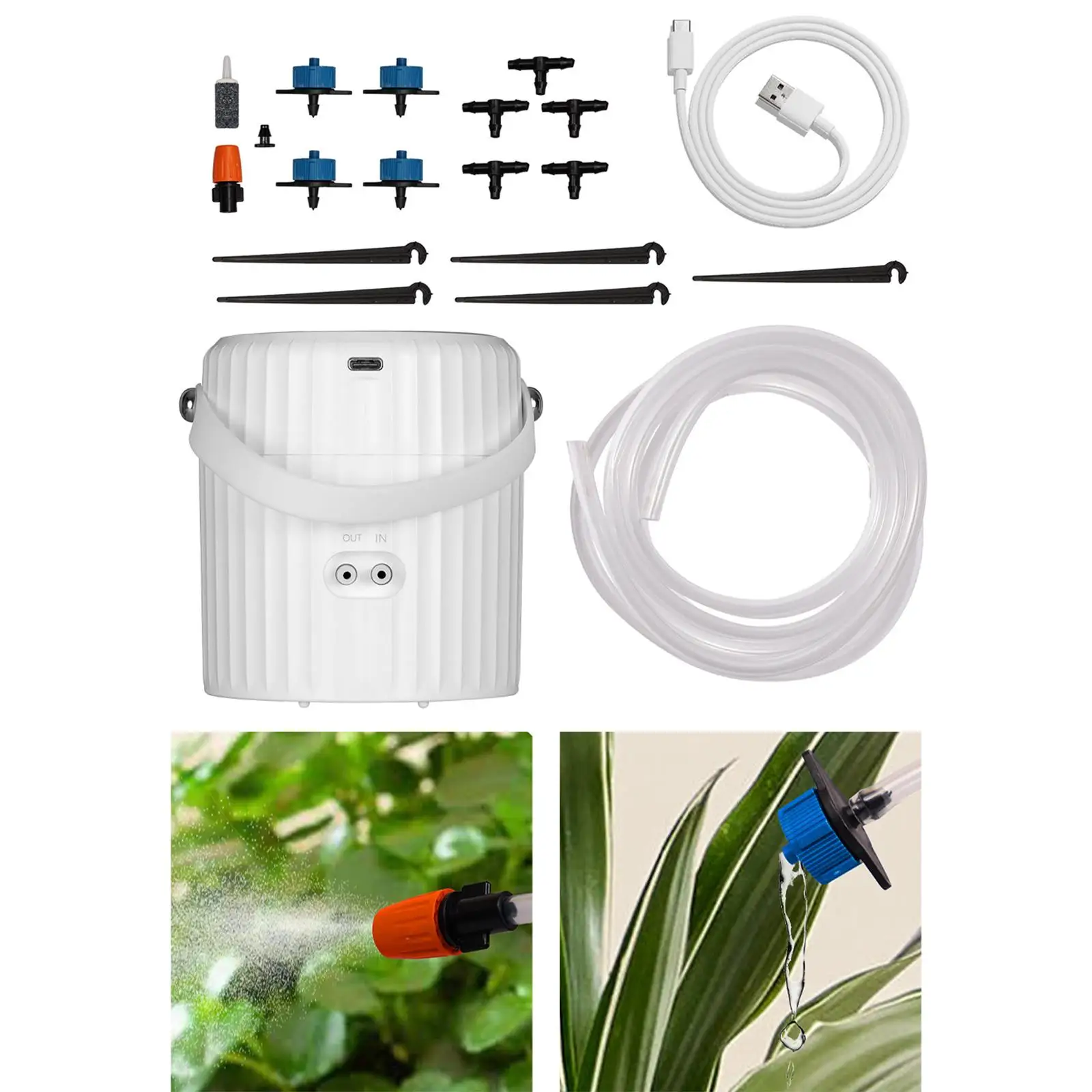 

Automatic Drip Irrigation Set Automatic Watering System Easy