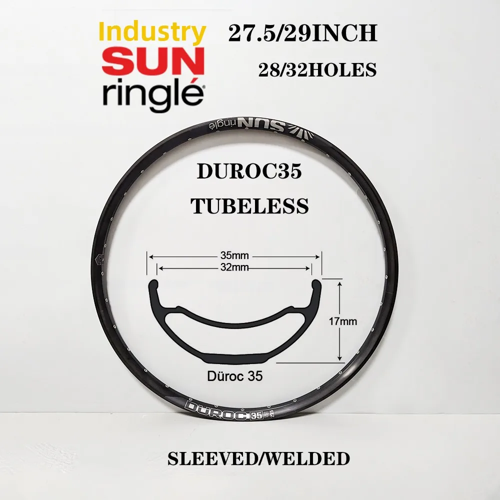 

Sunringle DUROC Mountain Bike Rims 30/35/40M Off-Road 27.5/29 Inch Bicycle Wheels Racing Cycling Equipment Accories