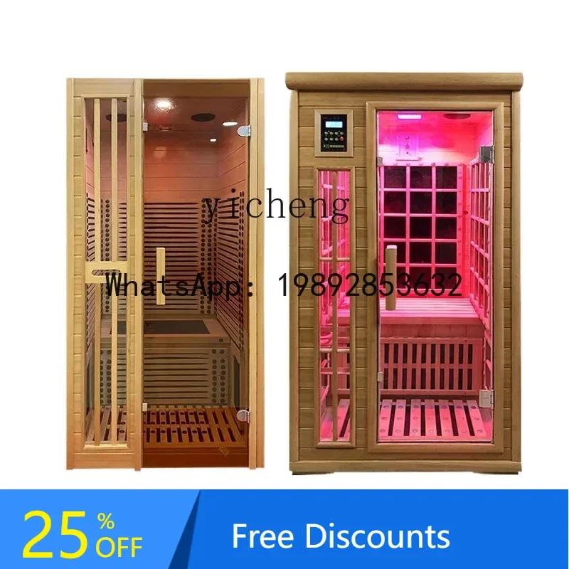 sauna room family steam room far infrared frequency physiotherapy cabin