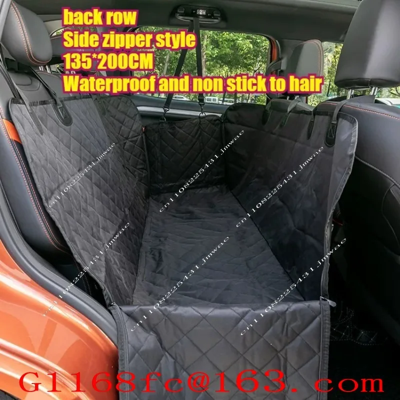 Waterproof Leather Car Pet Pads Anti Scratch Cloth Seat Cushion Covers for Dogs and Cats Back Seat Protector Travel and Portable