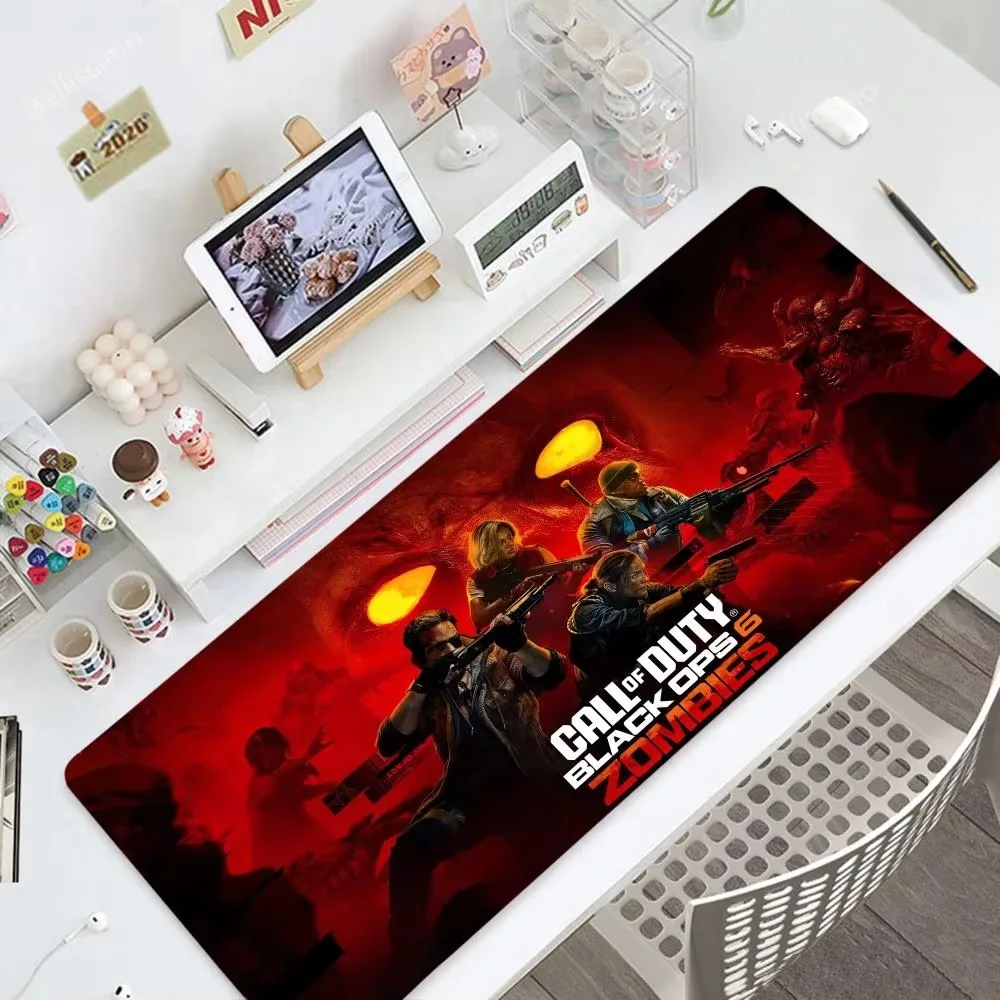 C_call of D_duty Z_zombies Mouse Pad 1200x600 High Definition Printing  Super Big Large Desk Mat All Size Edgelock Rubber Mat