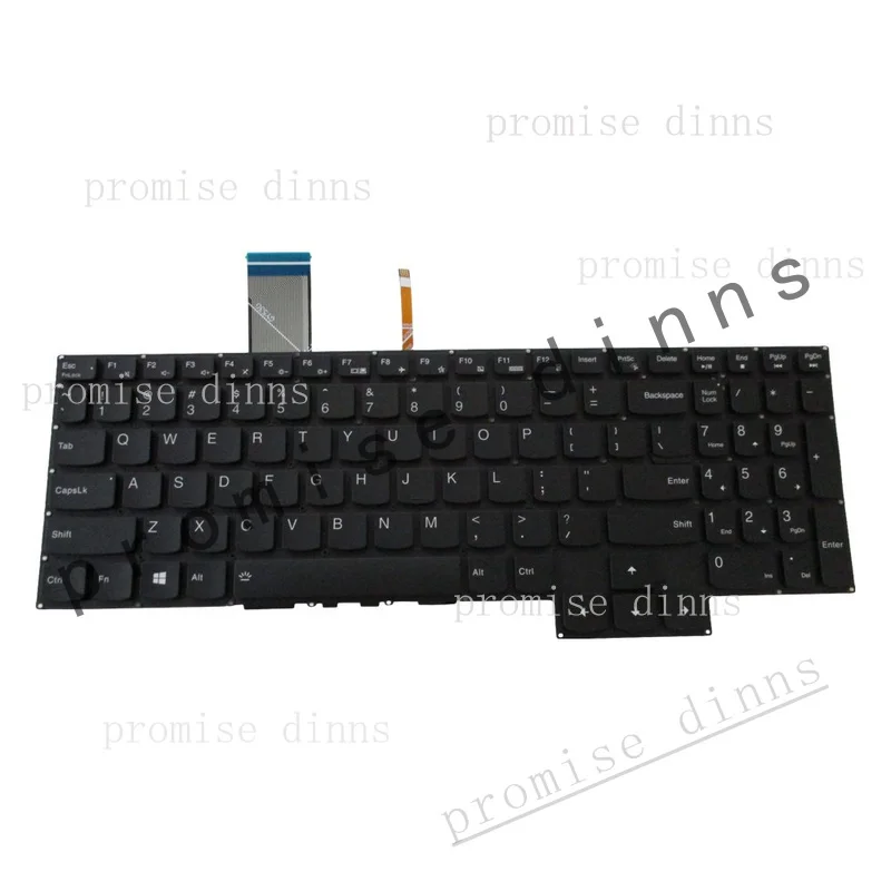 M  FOR Lenovo Legion 5-15ARH05H 5-15IMH05 5-15IMH05H Backlit Keyboard w/ White Keys
