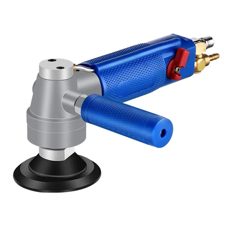 Industrial grade 100mm wired pneumatic 8500 rpm aluminum angle grinder trigger switch wet sander polisher granite