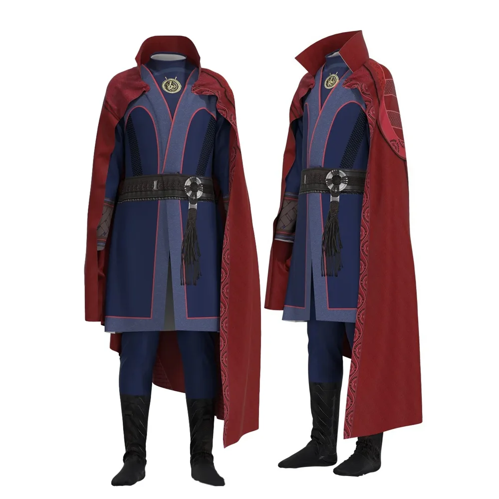 Doctor Strange Costume Kids Superhero Steve Doctor Strange Costume Dr. Stephen Cosplay Superhero Strange Cape Outfit