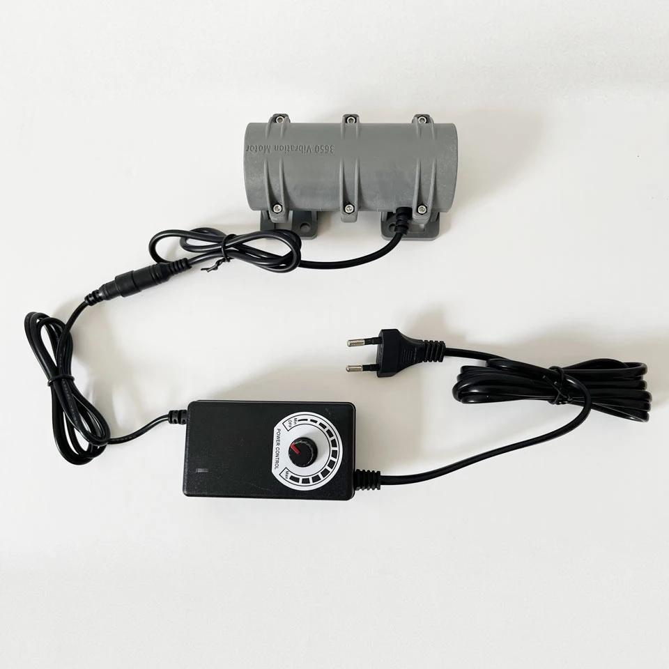 12V 24V Mini Vibration Motor 3800RPM 10W Dual Eccentric Wheel DC Motor with Speed Power Supply for Massage Bed Warning Systems
