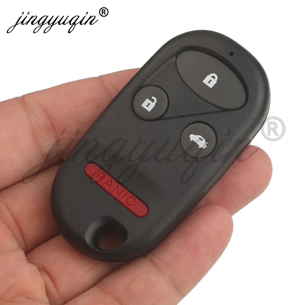 jingyuqin 1/5pcs OUCG8D-344H-A 313.8MHz 4 Buttons Remote Control Car Key Fob for Honda CR-V 2002 2003 2004 G8D-344H-A
