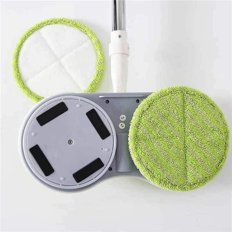 AB43-40 pçs almofada de substituição para esfregão rotativo elétrico sem fio vassoura esfregão rotativo elétrico sem fio substituição purificador almofada