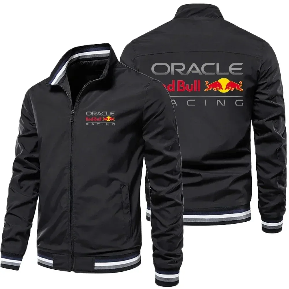 

Red Bull Logo Racing Team Men Jackets Coat Spring Autumn Male Oversized Jacket Coats 2025 New Casual Sports Men's Clothes
