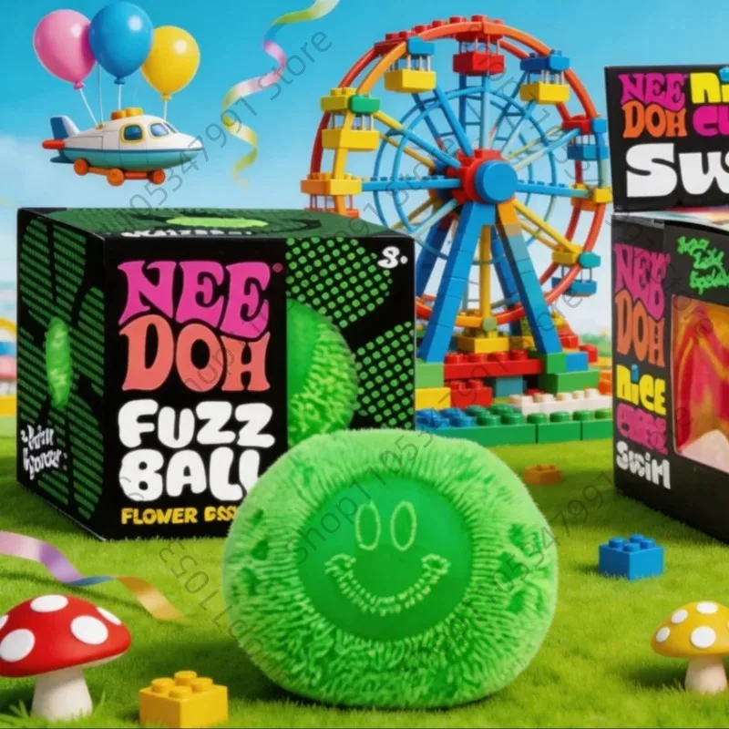 

Needoh Series Pinching Squishy Pressure Ball Slow Rebound Soft Decompression Easter Office Home Decor Kid Adults Birthday Gifts