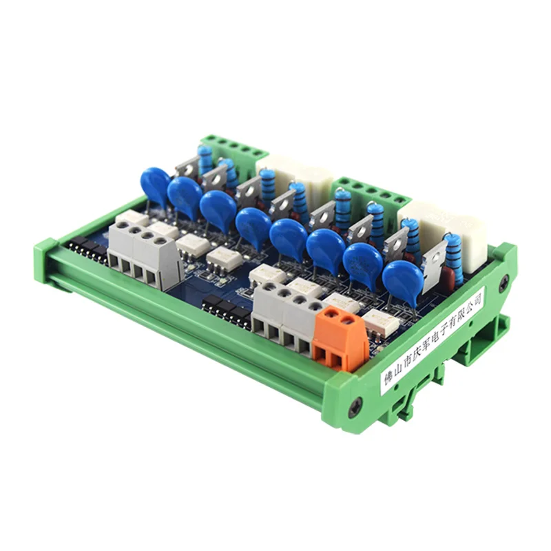 

Huaqingjun 8-Channel PLC AC Amplifier Board Output Power Board Diaphragm Isolation Original Thyristor for PLC