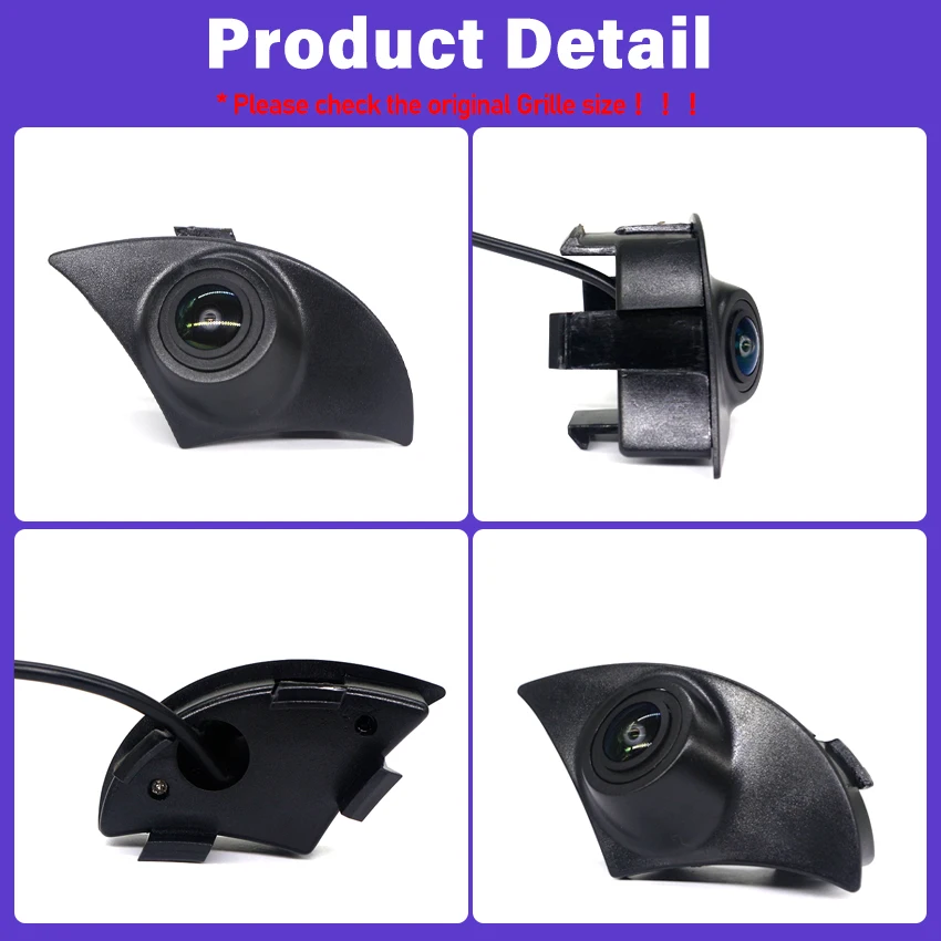 For Toyota Highlander Kluger XU40 2008 2009 2010 2011 2012 2013 Vehicle 1080P AHD HD 170° Front Logo View Camera Car Camera