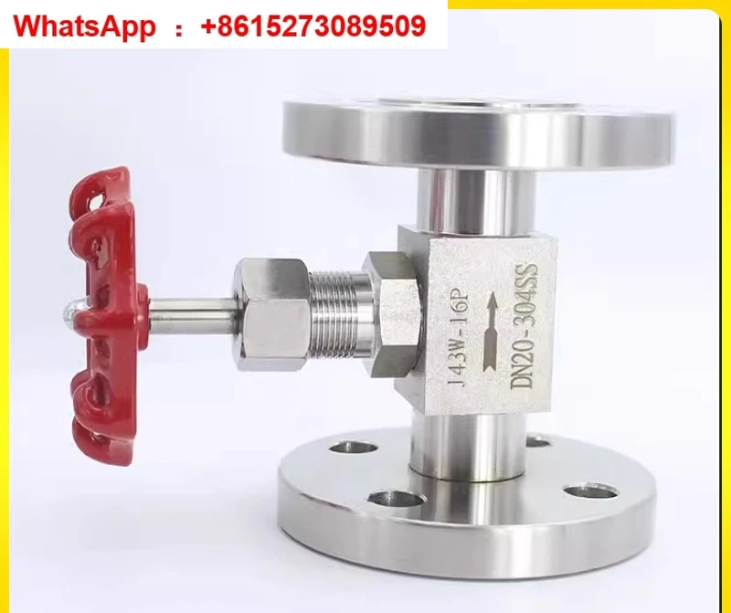 

J48W-16P stainless steel high-pressure flange needle valve