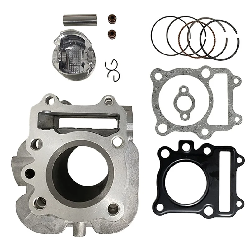 

Motorcycle Engine Replacement Parts- 52Mm Cylinder Piston Kit For Suzuki GS125 GN125 EN125 GZ125 DR125 AN125 125Cc Models-Boom