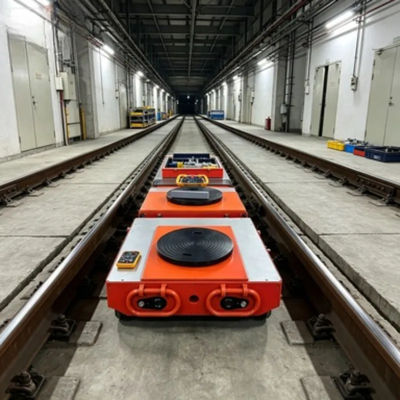 Electric Handling Tank Vehicle Omnidirectional Rotation Straight Travel Lifting Heavy Object Relocation Traction Equipment
