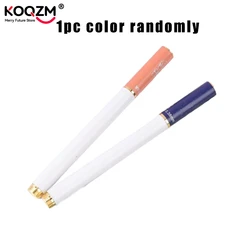 1pc Creative Cigarette Shape Mini Pocket Fountain Pen Student Practise Metal Calligraphy Pen 0.38mm Color Randomly