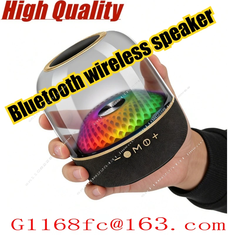 LP90 Bluetooth Wireless Speaker Computer Glass New Subwoofer Living Room Surround