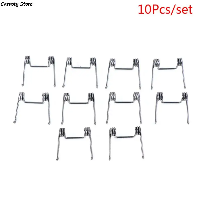 

10Pcs Electric Push Scissors Hair Clipper Replacement Spring Coldless Clip 8148