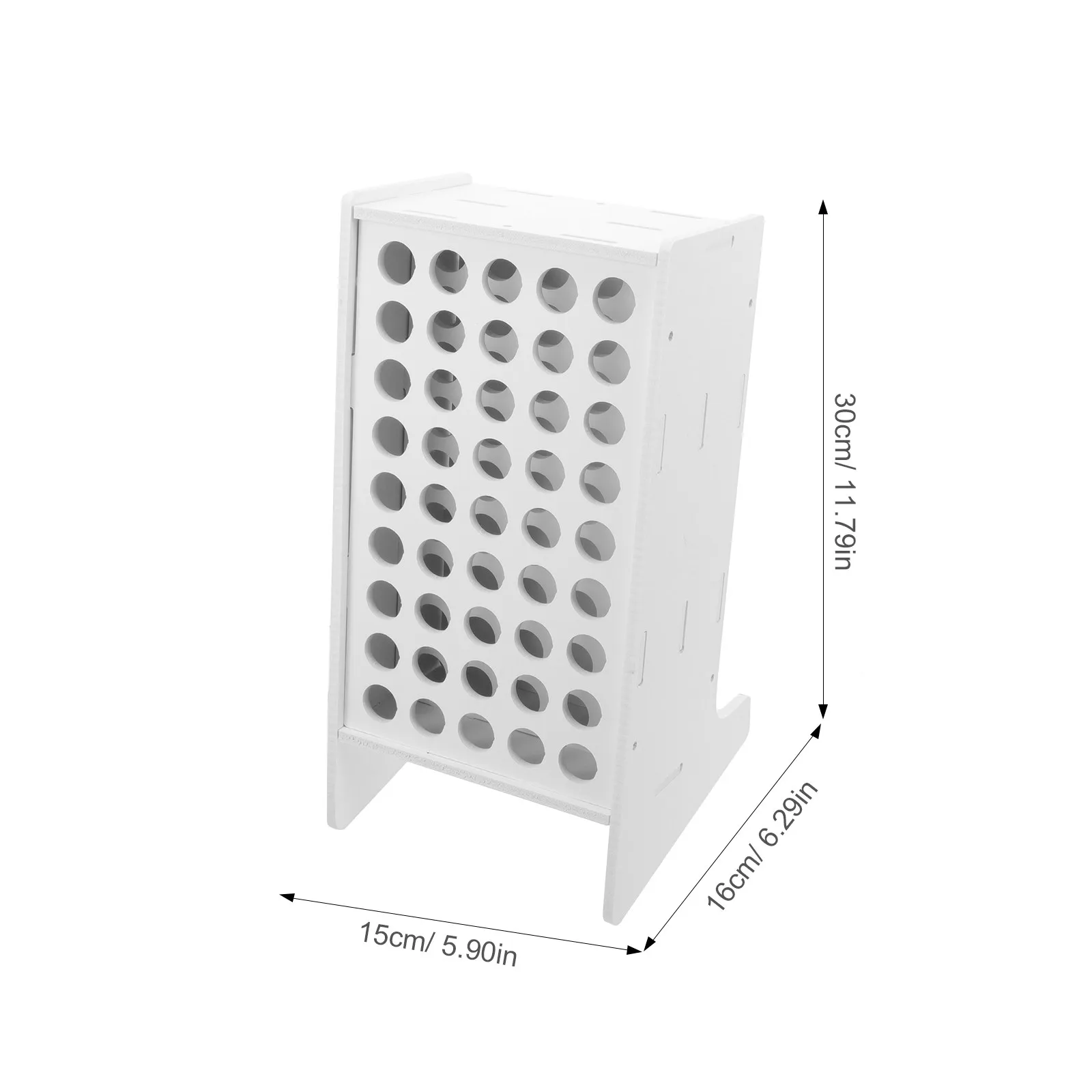 45-Slot Desk Pen Organizer Multi-Functional Desktop Stationery Storage Rack for Markers Pencils Office School Home Workspace