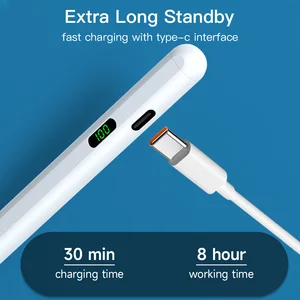 Universal Touch Screen Stylus for iPhone and iPad, magnetic pen, sensitive slope, for Apple Haier, Samsung 6 Main Sales Magnetic Pen - №2