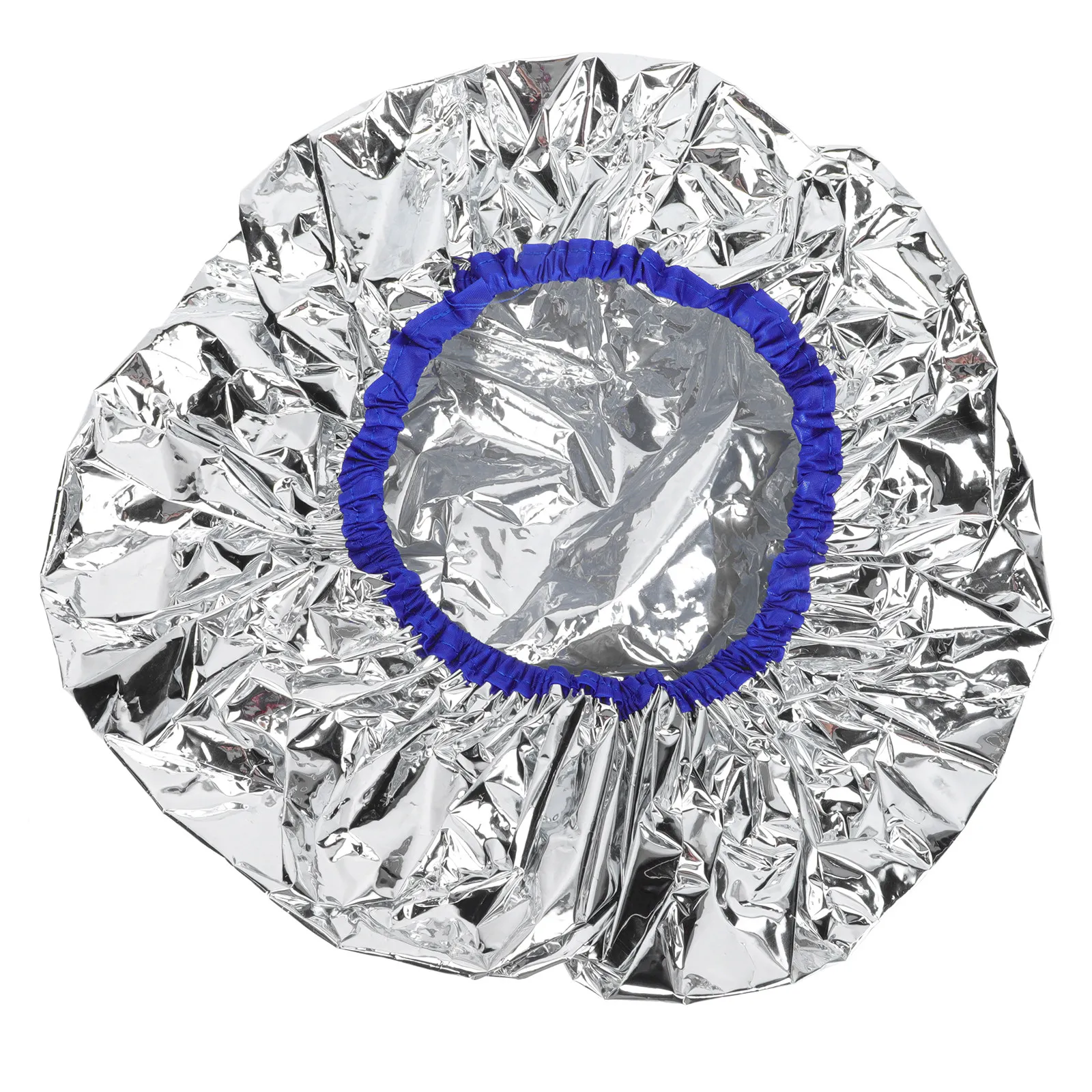 1Pcs Hair Treatment Cap Thermal Aluminum Foil Deep Conditioning Heat Scalp Protection Salon Supply Evaporation Hat Silver