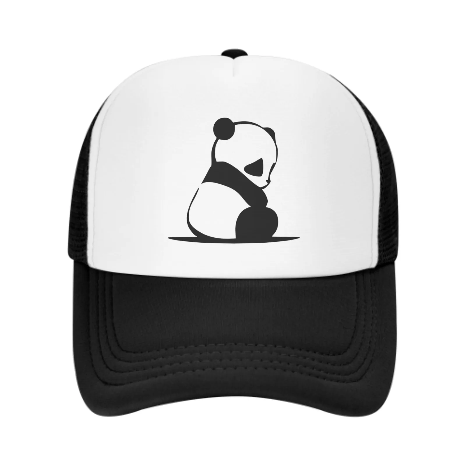 Giant Panda Baseball Caps Adjustable Sun Hat for Men Women Casual Trucker Hats for Fishing Outdoor Activities Dad Gifts