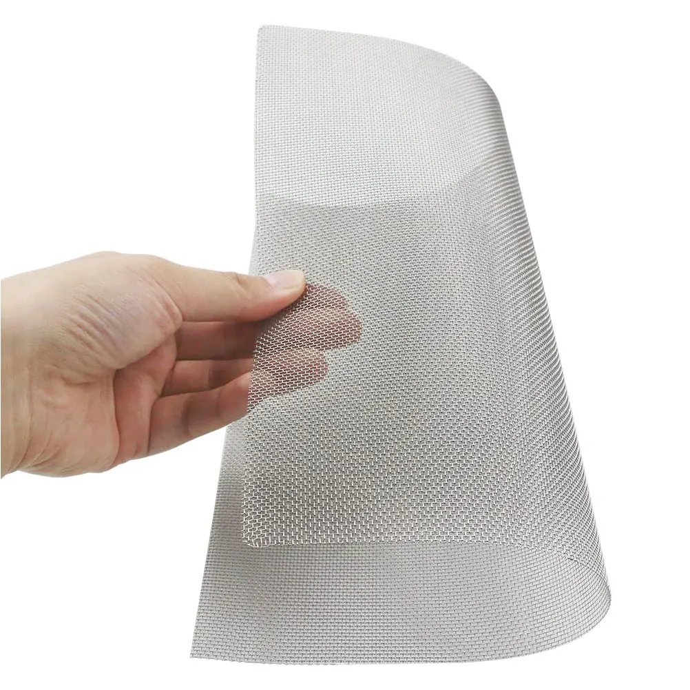 

16 Pcs Bumper Repair Mesh 20x15cm Stainless Steel Wire Car Hole Reinforcing Welding Accessories Window Screen Tool Parts