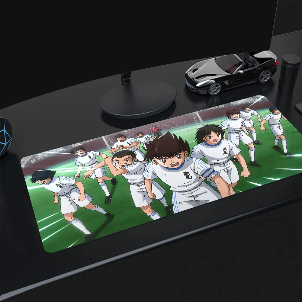 Anime C Captain Tsubasa Mousepad Mouse Mat With Pad gaming accessories Prime Gaming XXL Keyboard Pad Stitch Padding Mat